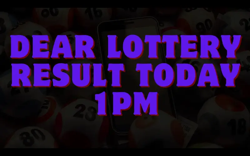 dear lottery result today 1pm